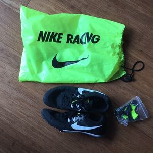 Black nike racing spikes 🏃‍♀️